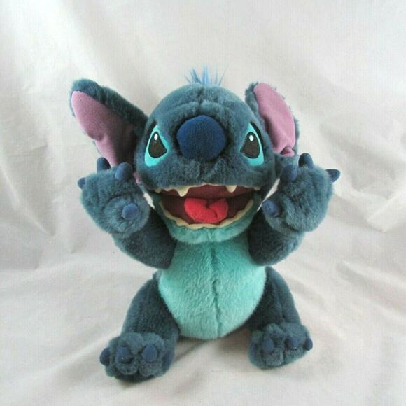 Disney Store Lilo And Stitch 11" Plush Stitch Soft Cuddly Stuffed Alien Toy EUC - Picture 1 of 6
